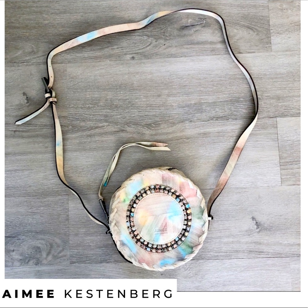 Aimee Kestenberg Canteen Style Leather Crossbody Bag